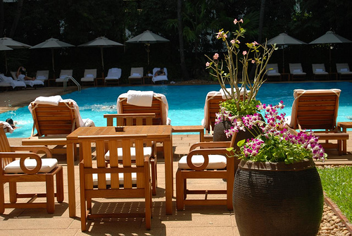 泰国曼谷四季酒店—游泳池